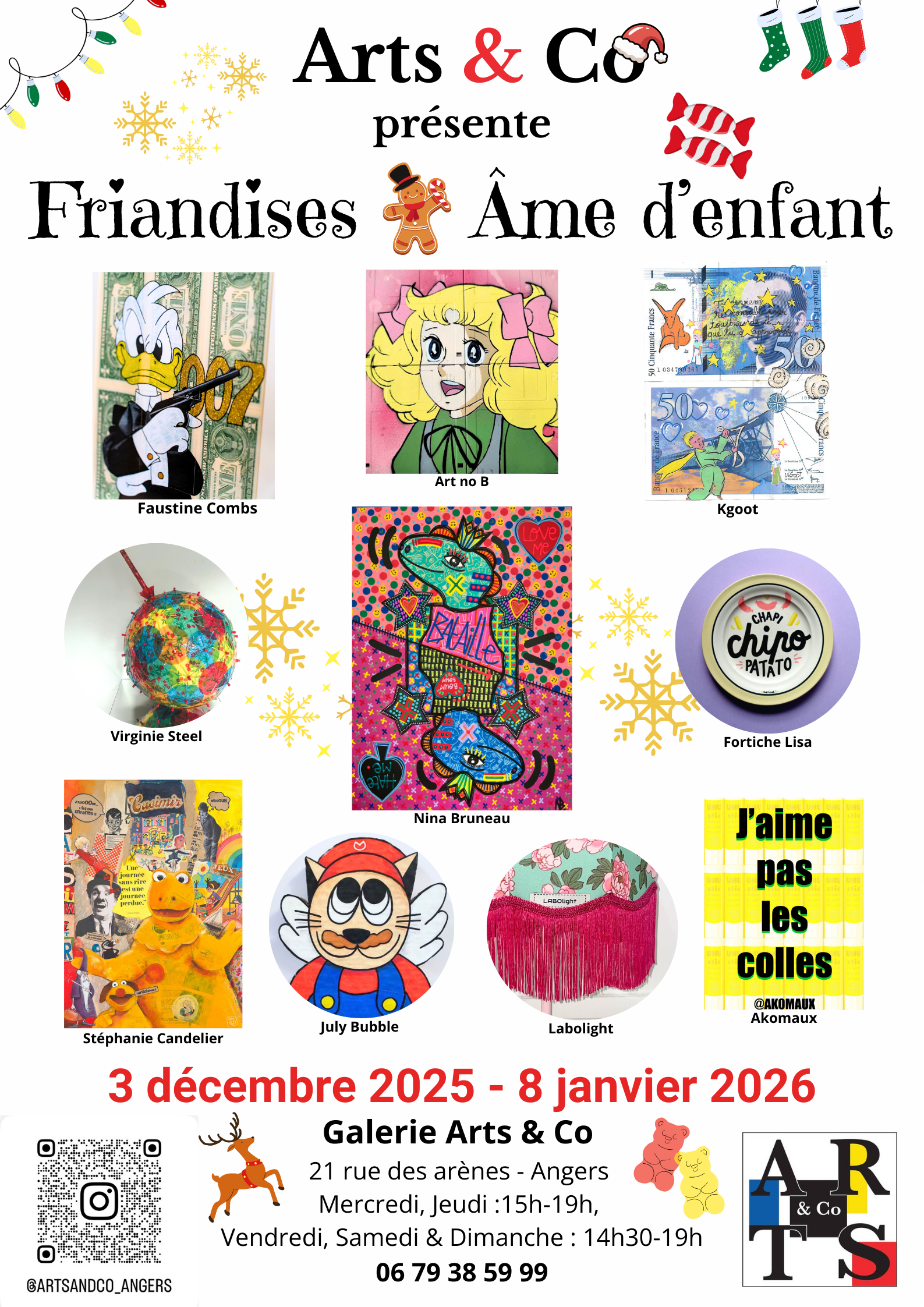 Exposition Friandises & Âme d’enfant