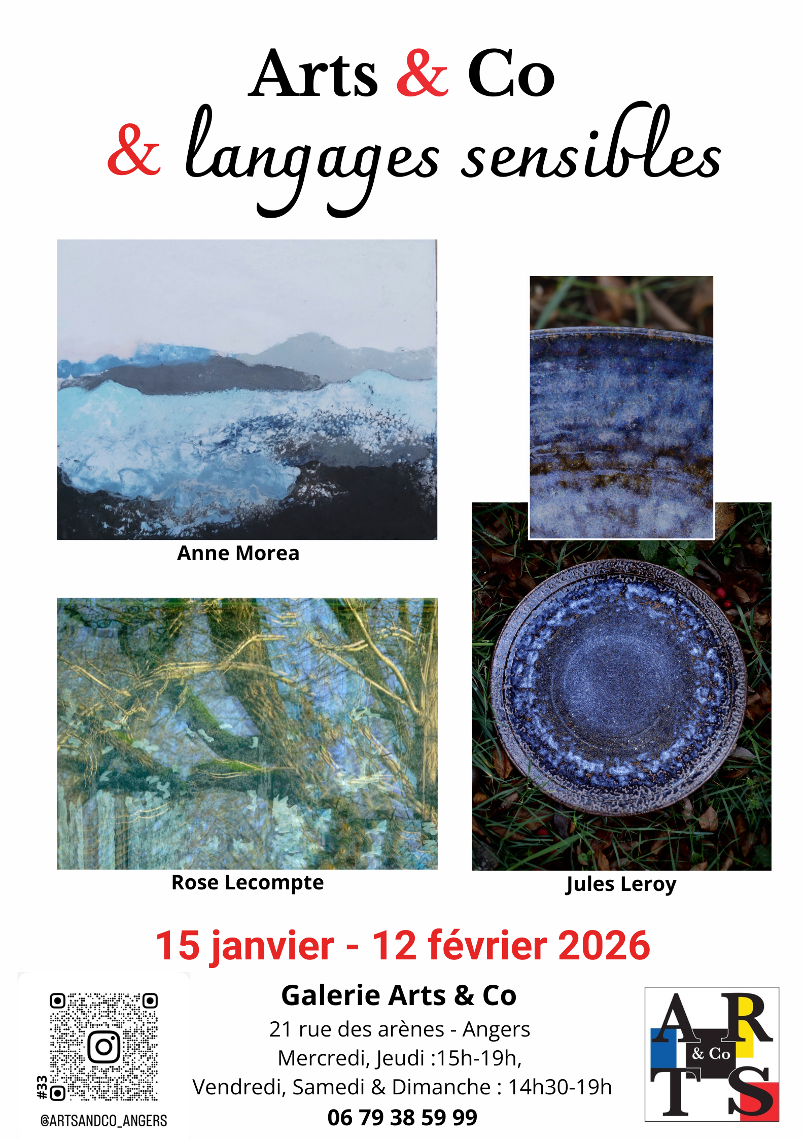 Exposition & langages sensibles
